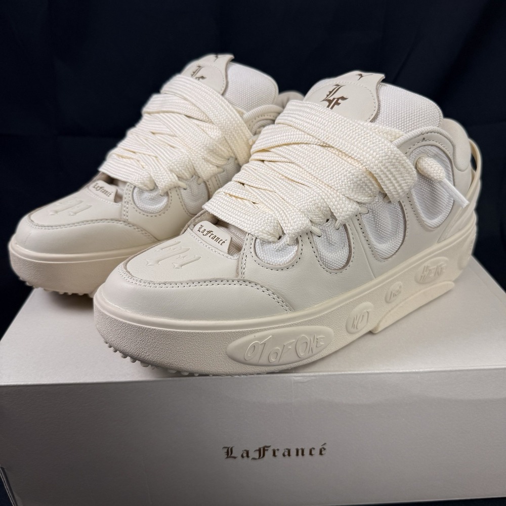 New 2026 Men's PUMA x LaMelo Ball La France Moment Cream Alpine Snow Size 10 - Picture 9 of 12